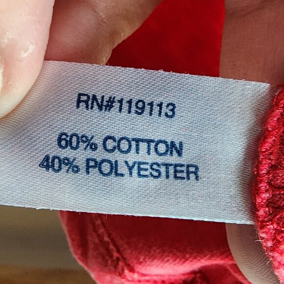 Cuffy's Cape Cod Red American Classic Scoop Neck T-Shirt Size Large - Picture 10 of 16